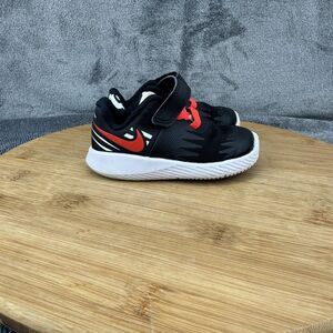 Nike Star Runner Shoes Youth Size 5C AQ9953-001 Just Do It Swoosh Sneakers